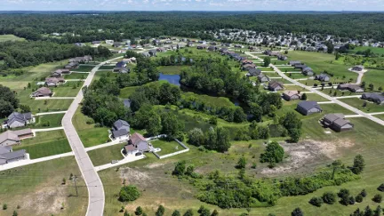 Better Built Homes community aerial view